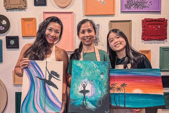 2 Hour Art Jamming Session in Singapore - The relaxed vibe that makes art feel easy (even if you think you can’t draw)