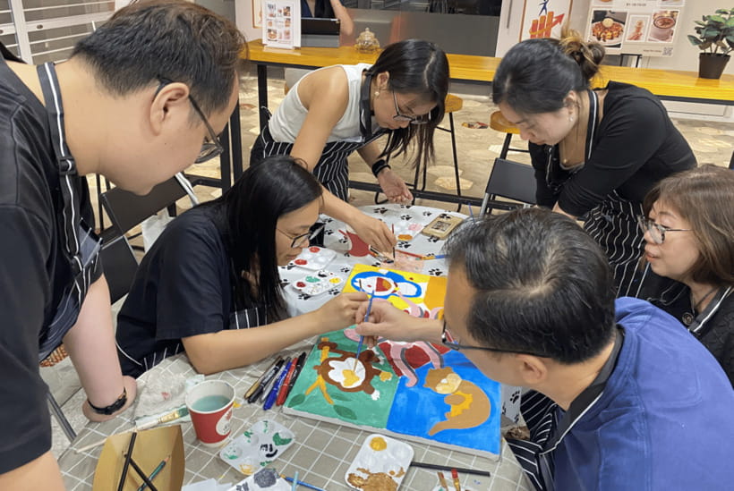 Art Jamming Workshops - Price and logistics: is $18 actually good value?