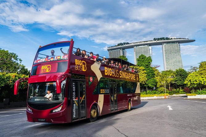 Big Bus Singapore Hop-On Hop-Off Tour - Upgrade Choice: The Explore Night Tour (Live Guide, Lau Pa Sat, Gardens)