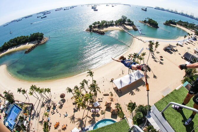 Bungy Jump - What You Do When You Arrive at Skypark Sentosa by AJ Hackett