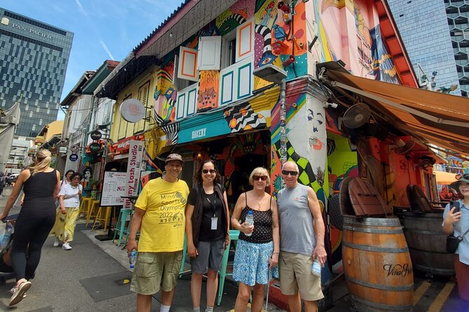 Chinatown, Little India, Kampong Gelam City Highlights Tour - Kampong Glam: Murals, Temple, and a Malay-Style Street Feel