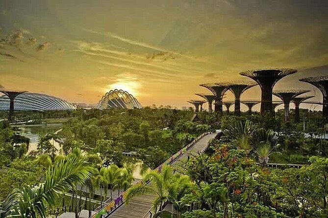 Gardens by the Bay E - Ticket with Flower Dome +CF Singapore - Cloud Forest: indoor waterfall drama plus Jurassic World animatronics