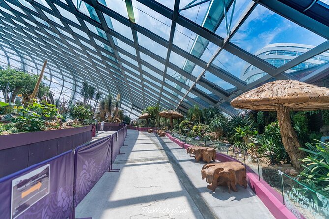Gardens by the Bay with 2 Flower Dome + Marina Bay Sands Skypark - Gardens by the Bay Outdoors: Skyway Optional, Supertrees Nonstop Attention