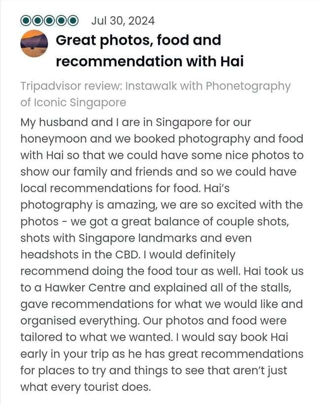 Instawalks of Iconic Singapore Photography Services - How Marina Bay District photos become personal memories