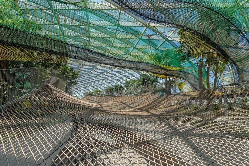 Jewel Changi Airport: Sky Nets Admission Ticket - Choosing Between the Walking Net and Bouncing Net