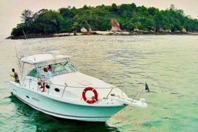 Join-in Catch and Cook Fishing Trip at Southern Islands Singapore - Boarding at ONE15 Marina Sentosa Cove: simple start, clear endpoint