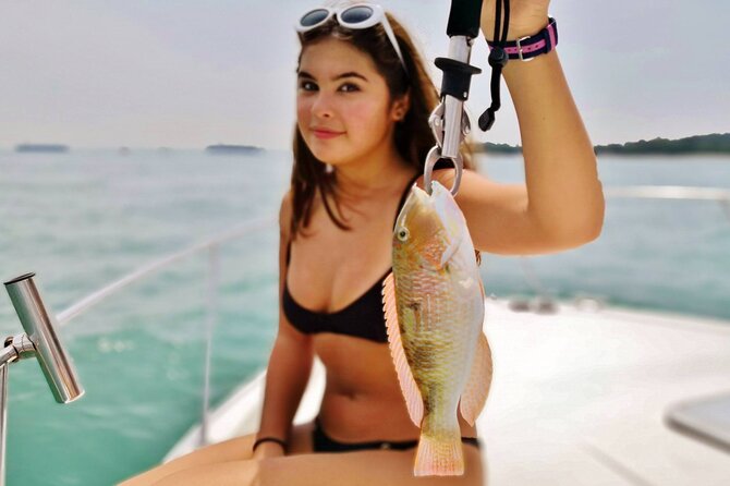Join-in Yacht Fishing at the Southern Islands of Singapore - Fishing techniques for multiple species, not one lucky cast