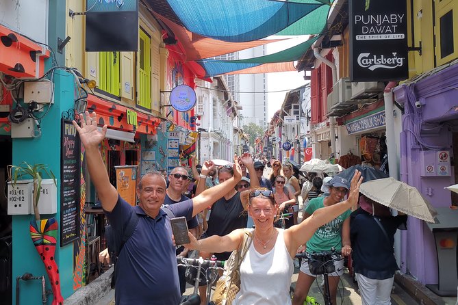 Lion City Bike Tour of Singapore - The full 4-hour route: 12 stops that build a Singapore map