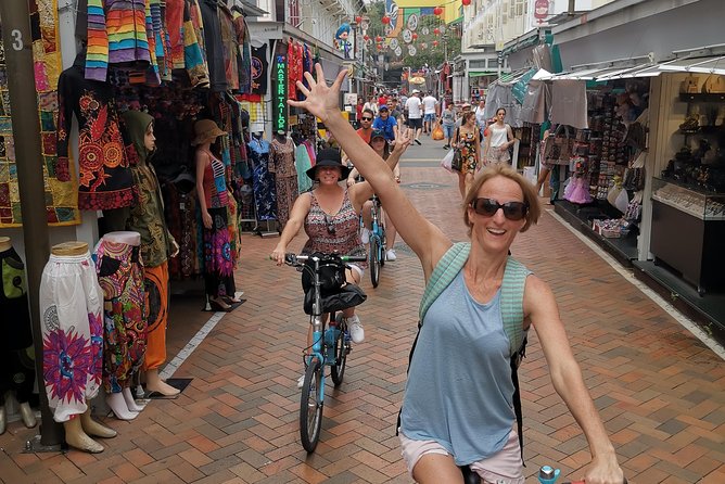 Lion City Bike Tour of Singapore - Bikes, rain gear, and the F1 track closure reality