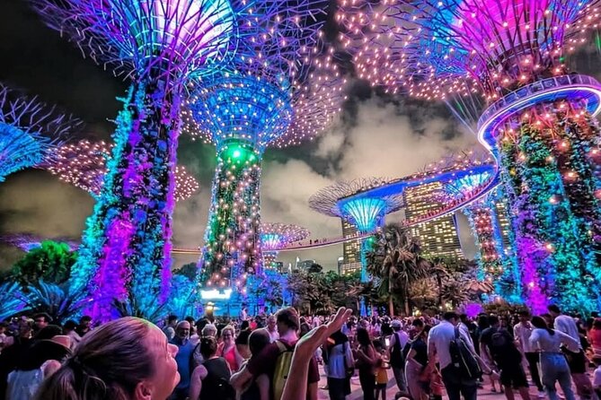 Night out with 6 Food Tastings, Spectra & Garden Rhapsody Shows - Lau Pa Sat dinner: how a guide turns hawker browsing into an easy win