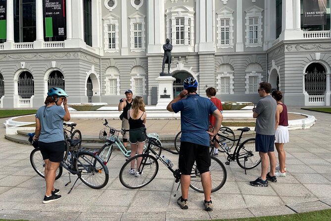 Past And Present Singapore Bike Tour - The route: from Civic District to Marina Bay on a history-to-modern mashup