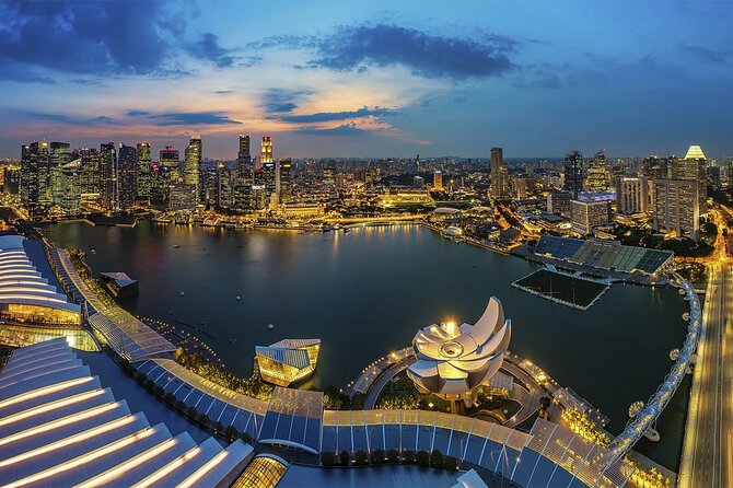 Private Full Day Singapore Highlights Tour - Merlion Park and the Fullerton Road story you can actually see
