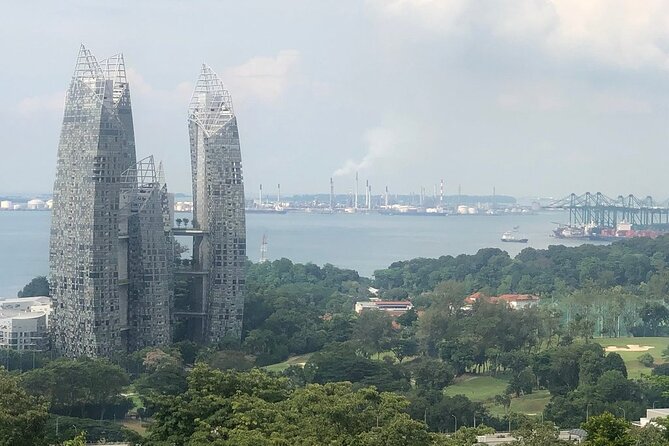 Private Singapore Full Day Round Island Tour with River Cruise - Mount Faber: Quick Views Over a Busy Port