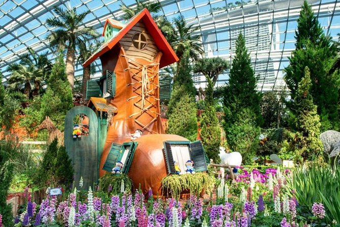 SandsSkyPark+GardensbytheBay(FlowerDome&Jurassic World)Transfers - Supertree light show: how to avoid the last-minute scramble