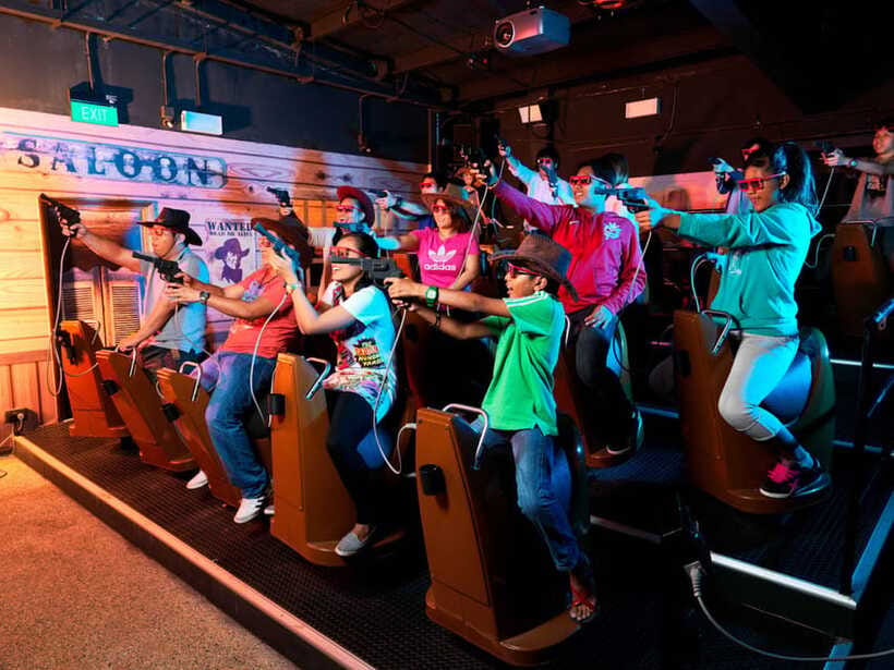 Sentosa: 4D Adventureland Singapore E-Ticket - Desperados 4D Adventure: Shooting Pirates With a Motion Sensor Pistol