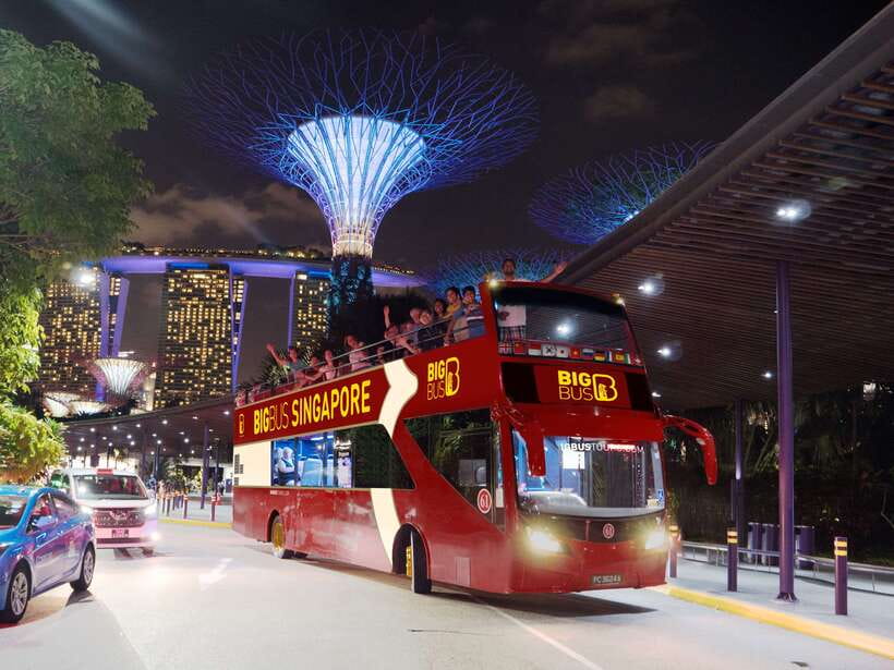 Singapore: Big Bus Hop-On Hop-Off Tour by Open-Top Bus - The City Yellow Route: Gardens by the Bay, Marina Bay Sands, and UNESCO Botanic Gardens