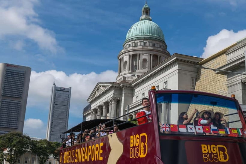Singapore: Big Bus Hop-On Hop-Off Tour by Open-Top Bus - Stops, Vouchers, and the Starting Point at Suntec City