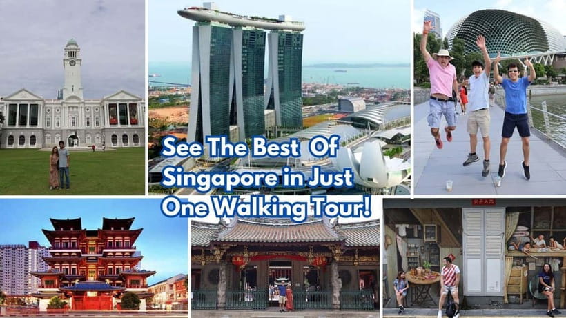 Singapore: Chinatown, Civic District, Marina Bay Walk Tour - Civic District landmark walk: Parliament House and Victoria Theatre area