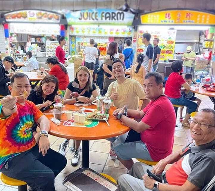 Singapore: Chinatown Street Food Tour - Maxwell Food Centre: Breakfast-Style Energy in a Local Setting