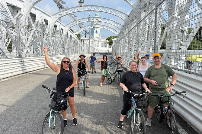 Singapore City Bike Tour - Haji Lane to Sultan Mosque: Street Art Meets a Golden Dome
