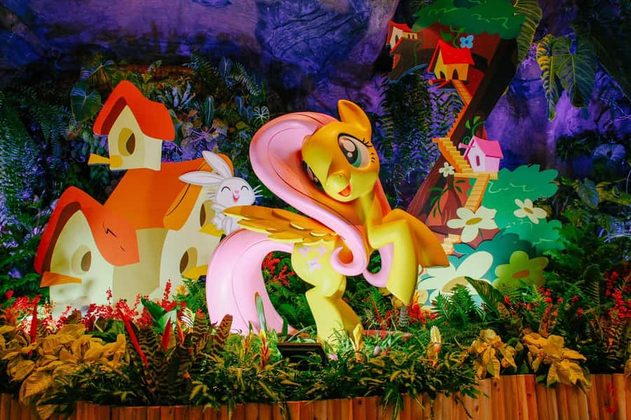 Singapore: Disney Garden of Wonder at Floral Fantasy - A simple, realistic way to spend your one day