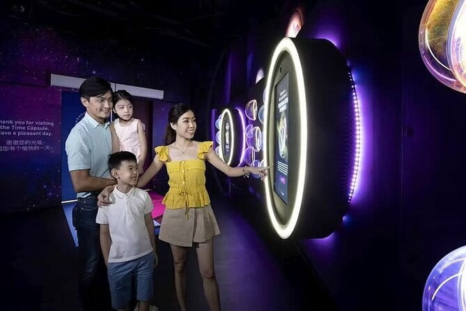 Singapore Flyer Tickets with Time Capsule - Time Capsule After the Sky Ride: Hands-On Exhibits and Light Shows