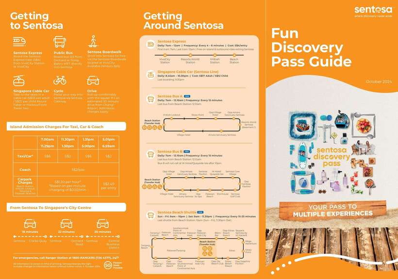 Singapore: Fun Discovery Pass Sentosa - Thrills, scenic moments, and family time: choosing the right kind of fun