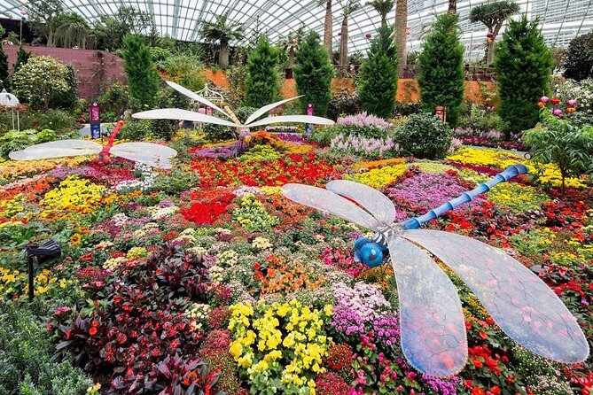 Singapore Gardens by the Bay & Jurassic World with Hotel Pick up - SuperTree Grove and Garden Rhapsody: lights, sound, and vertical gardens