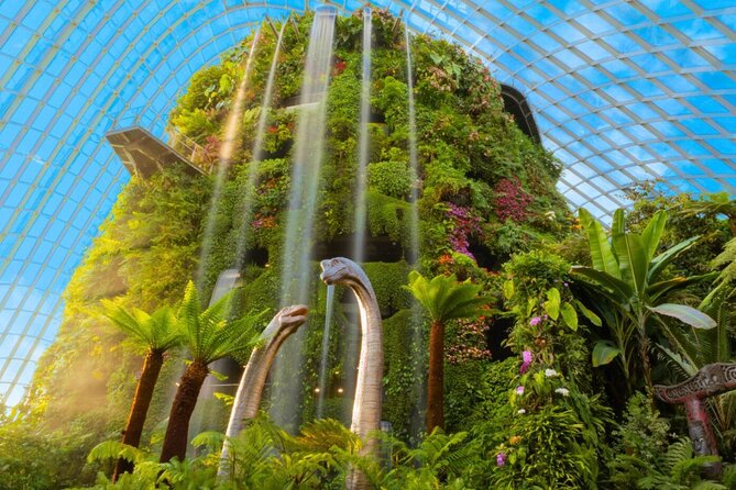 Singapore Gardens by the Bay & Jurassic World with Hotel Pick up - Jurassic World: The Experience—animatronic dinosaurs in your day plan