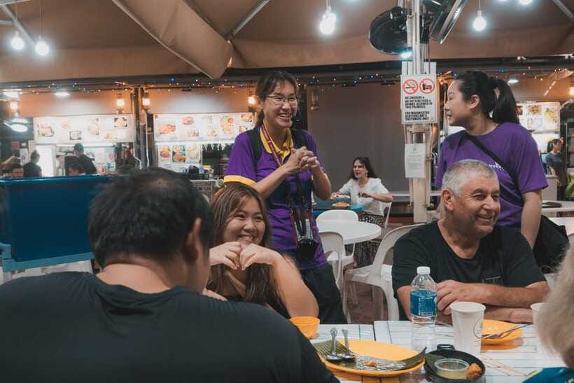 Singapore: Guided Street Food Tour at Night - New Shah Alam Restaurant (Halal) stop: another lane of Singapore cuisine