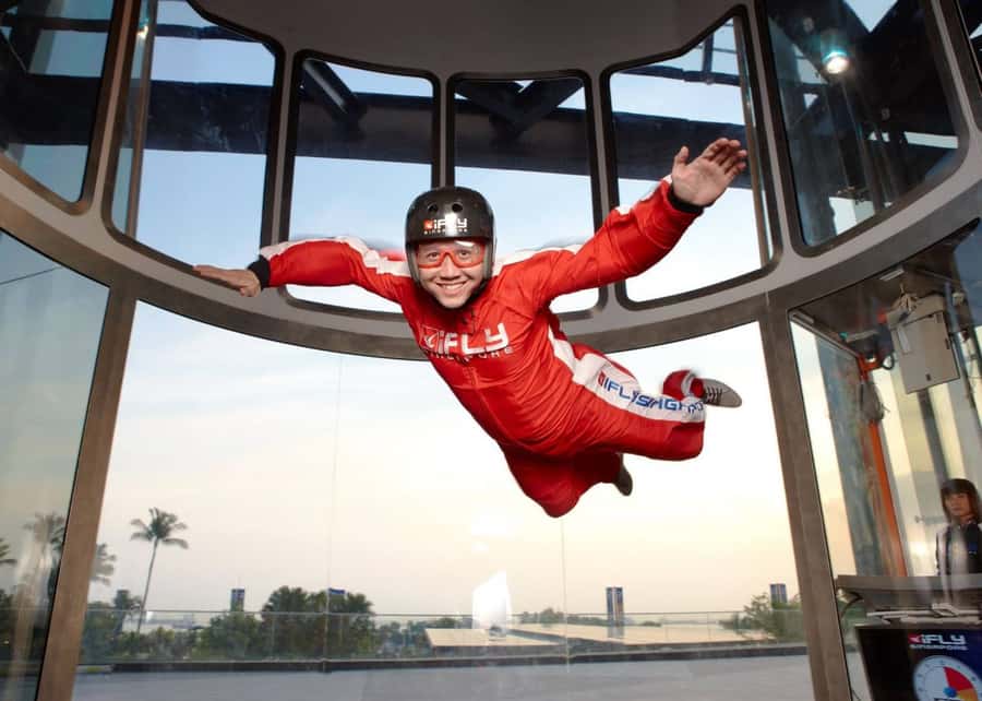 Singapore: I-Fly Indoor E-Ticket for 2 Skydives - Price: Is $85 Per Person Good Value?