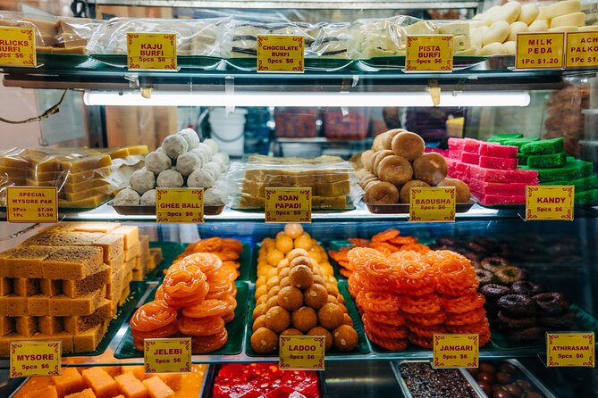 Singapore: Little India Hawker Food Tasting Tour - Hawker scents, incense, and street-art photo stops