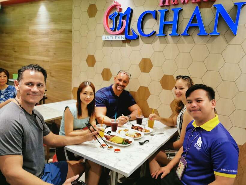 Singapore: Local Hawker Food Tour with Tastings - Maxwell Food Centre: tastings that keep the momentum going