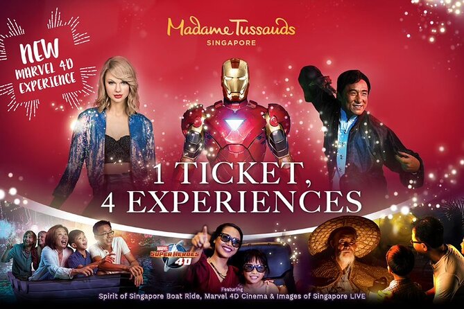Singapore: Madame Tussauds Sentosa E-Ticket - The Optional 3D Show: When the Extra Upgrade Might Be Worth It