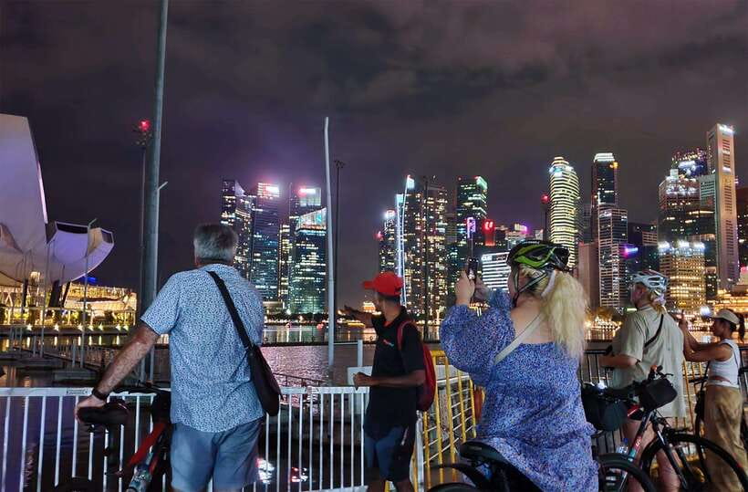 Singapore: Marina Bay Night Tour by Bicycle - Key highlights you’ll feel on this ride