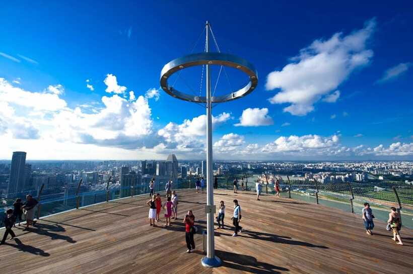 Singapore: Marina Bay Sands Observation Deck E-Ticket - What you actually see from up there: 360° views that make sense