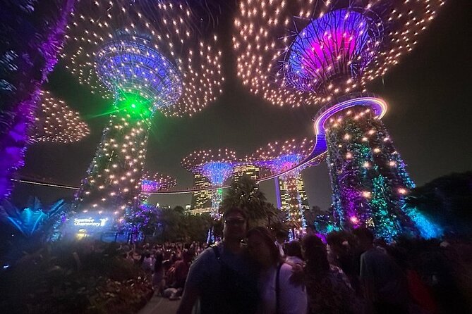 Singapore River Cruise and 2 Must-see Water Light Shows - Gardens by the Bay Garden Rhapsody: Supertree magic with timing help
