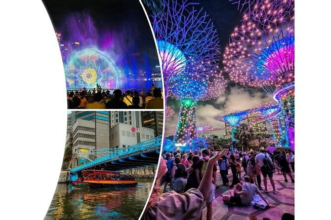 Singapore River Cruise, Light Shows and Twilight Tour - Small-group comfort: minivan timing and meeting points that matter