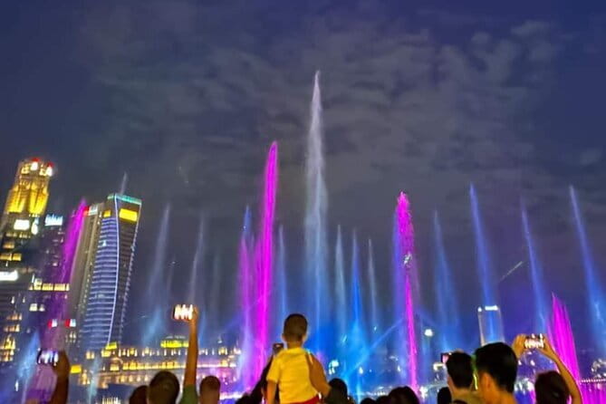 Singapore River Cruise, Light Shows and Twilight Tour - Rain plan and show substitutions: what to expect if the weather shifts