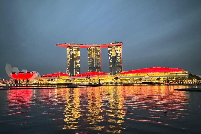 Singapore River Cruise, Night Garden Rhapsody & Spectra by CYT - Gardens by the Bay: the Supertrees come alive