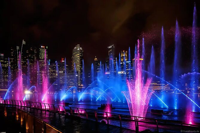 Singapore River Cruise, Night Garden Rhapsody & Spectra by CYT - Lau Pa Sat option: keep the night going with local eats