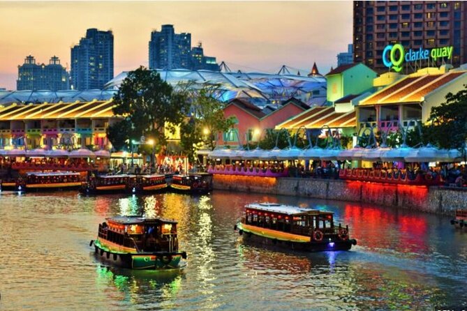 Singapore River Cruise with Spectra & Garden Rhapsody Light Show - Marina Bay Sands and Spectra: timing matters