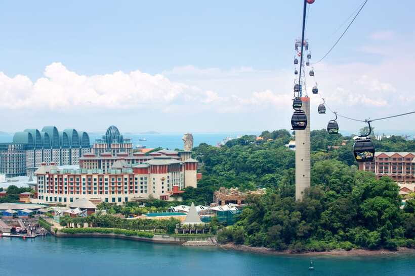 Singapore: Sentosa Cable Car Sky Pass - Sentosa Line stations: where you can actually go on your own
