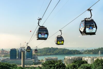 Singapore Sentosa Cable Car Sky Pass E-Tickets - Riding across: what the Singapore Cable Car route feels like