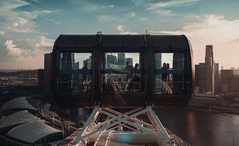 Singapore: Singapore Flyer Entry Ticket - Flyer Lounge and Sky View Pavilion: what to do before or after