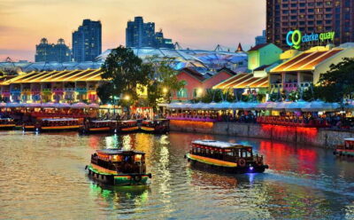 Singapore: Singapore River Cruise - The 40-minute route: old quays, restored shophouses, and skyline views