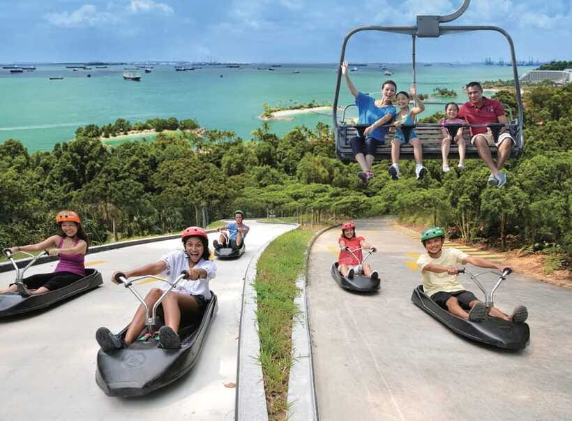 Singapore: Skyline Luge Sentosa Entry Ticket - Height rules and the Child Doubling option for smaller kids