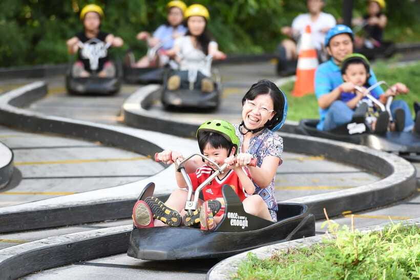 Singapore: Skyline Luge Sentosa Tickets - Tickets and value: $27 for an hour of control (not a quick photo stop)