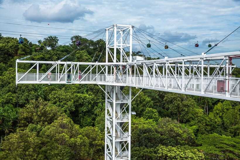 Singapore: Skypark Sentosa by AJ Hackett - The Mocktail Reset at the Skybridge (Depending on Your Option)