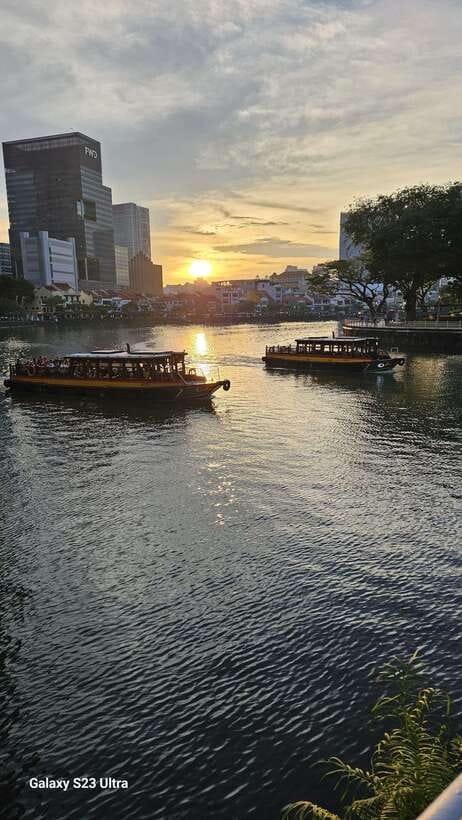 Singapore Twilights with River Cruise & Light Shows - Gardens by the Bay: Garden Rhapsody at Supertree Grove (Vintage Point)